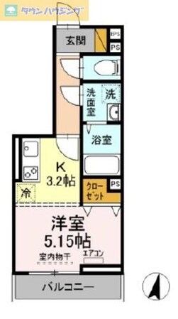 Ｋｌｅｉｎｋｉｒｓｃｈｅ（クラインキルシェ）の物件間取画像